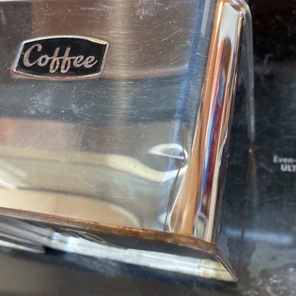 VINTAGE CHROME METAL CANISTER SET BY SIGNATURE - Picture 14 of 16